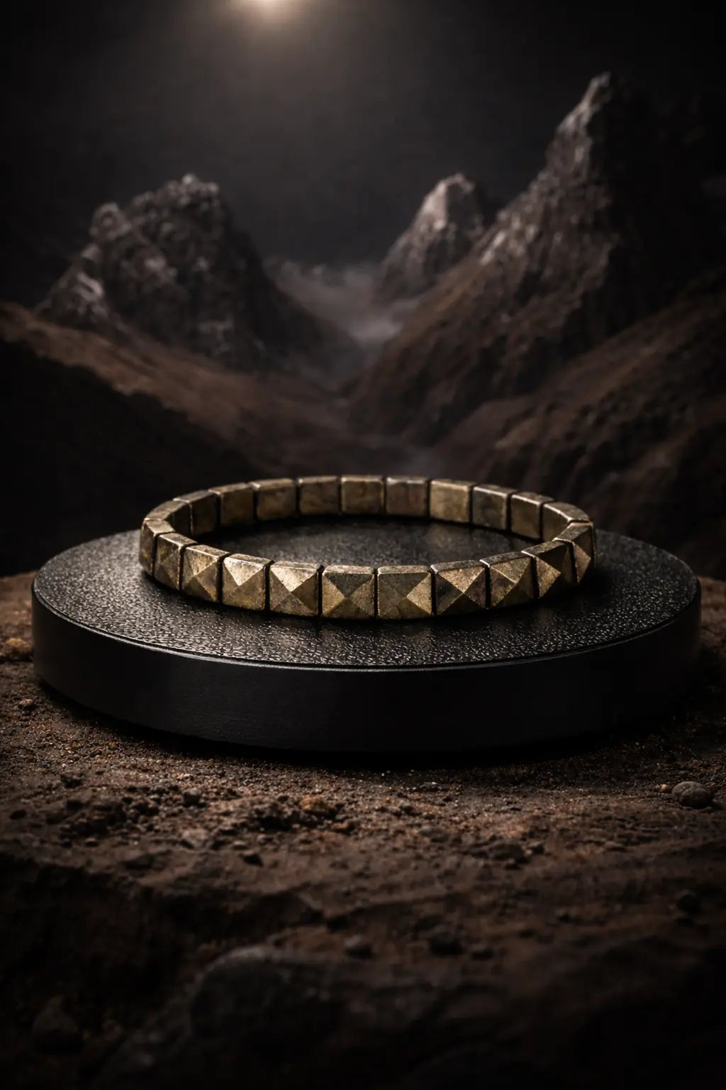 1.5X STRONGER PERUVIAN PYRITE BRACELET - OMNIVERSE INDIA